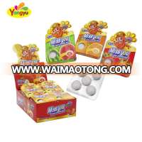 Crispy Chewing Gum filled with Fruit Jelly Jam