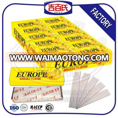 Europe Cup 5 Pcs Banana Flavor Chewing Gum